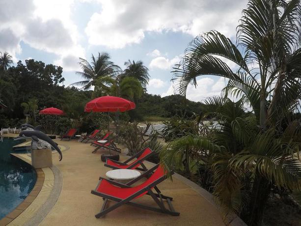 Imagen general del Hotel Dolphin Bay Beach Resort, Ko Pha Ngan. Foto 7