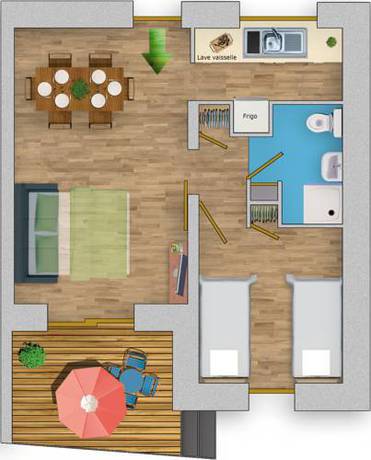 Imagen de la habitación del Hotel Domaine Aigoual Cévennes. Foto 14