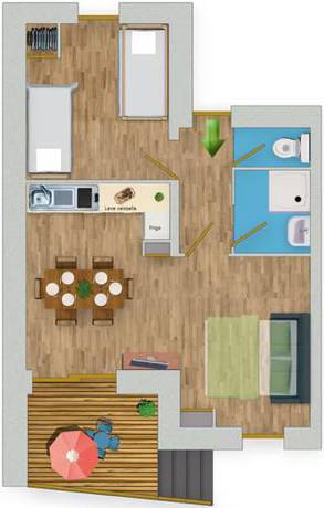 Imagen de la habitación del Hotel Domaine Aigoual Cévennes. Foto 15