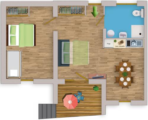 Imagen de la habitación del Hotel Domaine Aigoual Cévennes. Foto 16