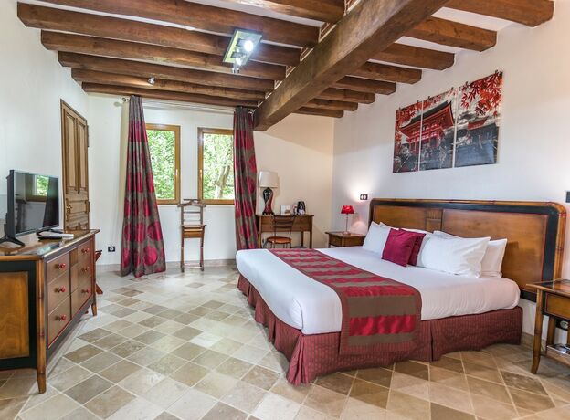 Imagen de la habitación del Hotel Domaine Le Clos des Fontaines. Foto 15