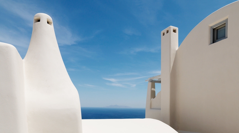 Imagen de los exteriores del Hotel Dome Santorini Resort and Spa. Foto 5