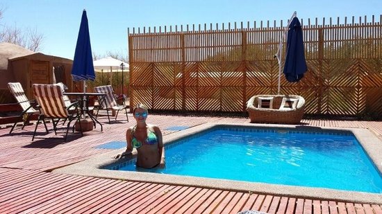 Imagen de la piscina del Hotel Domos Los Abuelos. Foto 7