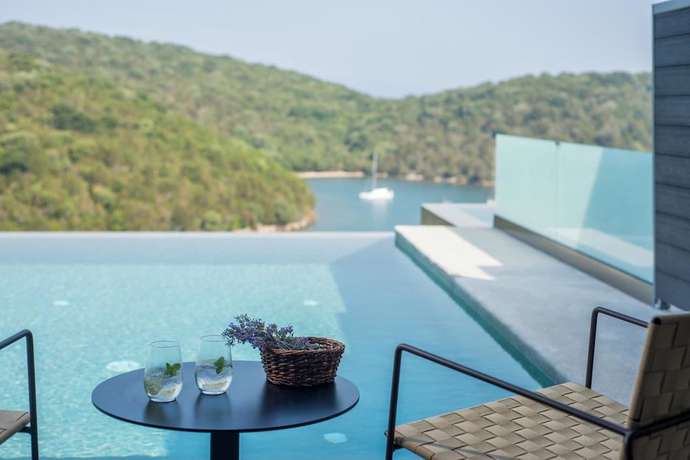 Imagen de la habitación del Hotel Domotel Agios Nikolaos Suites Resort. Foto 2