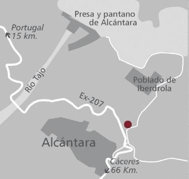 Imagen general del Hotel Domus Selecta Hospederia Conventual De Alc&aacute;ntara. Foto 3