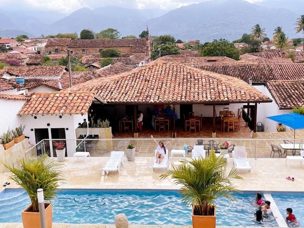 Imagen de la piscina del Hotel Don Juan de Dios de Guane. Foto 11