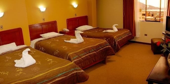 Imagen de la habitación del Hotel Don Julio, Puno. Foto 1