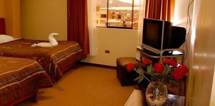 Imagen de la habitación del Hotel Don Julio, Puno. Foto 6