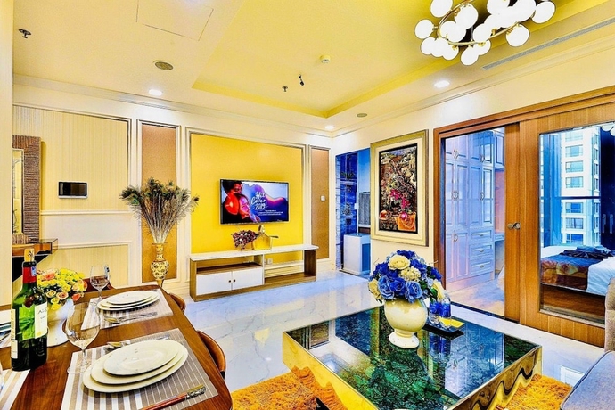 Imagen de la habitación del Hotel Dongdong Skyview Apt In Landmark81 Tower. Foto 2