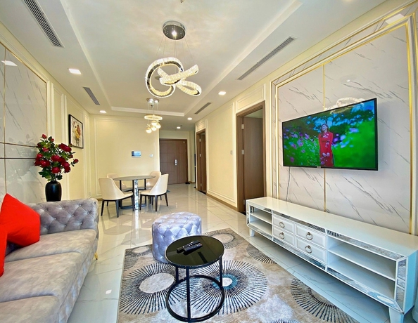 Imagen de la habitación del Hotel Dongdong Skyview Apt In Landmark81 Tower. Foto 4