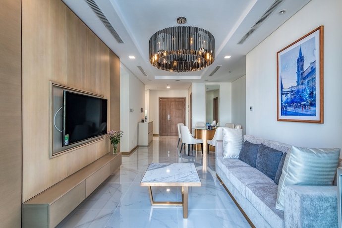 Imagen de la habitación del Hotel Dongdong Skyview Apt In Landmark81 Tower. Foto 8