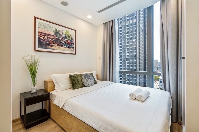 Imagen de la habitación del Hotel Dongdong Skyview Apt In Landmark81 Tower. Foto 11