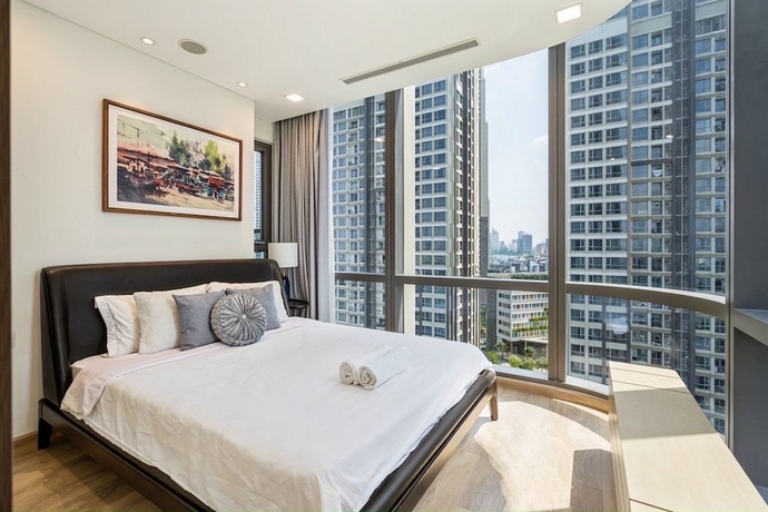 Imagen de la habitación del Hotel Dongdong Skyview Apt In Landmark81 Tower. Foto 12