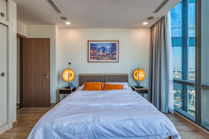 Imagen de la habitación del Hotel Dongdong Skyview Apt In Landmark81 Tower. Foto 15