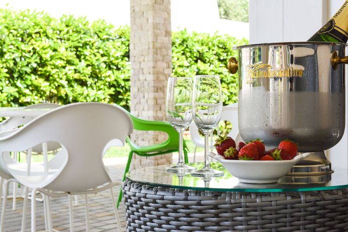 Imagen del bar/restaurante del Hotel Donnosanto. Foto 6