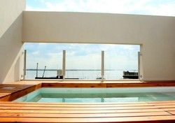 Imagen de la piscina del Hotel Donsuites Apart. Foto 4