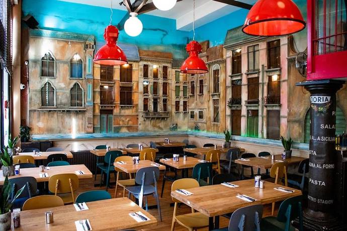 Imagen del bar/restaurante del Hotel Doria, Ámsterdam. Foto 2