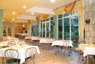 Imagen del bar/restaurante del Hotel Dorna. Foto 2