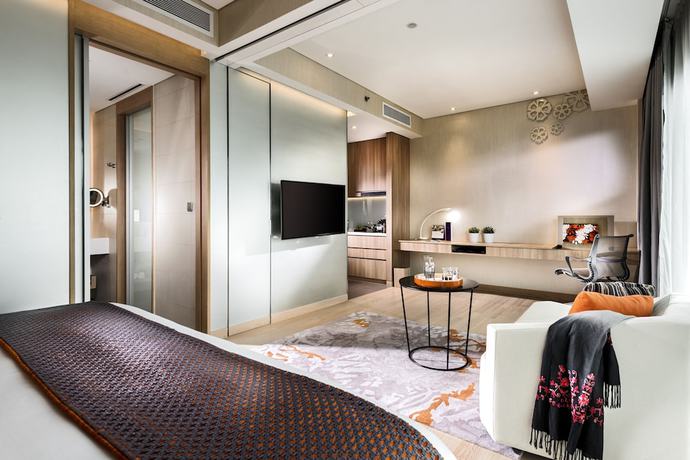 Imagen de la habitación del Hotel Dorsett Changi City Singapore. Foto 16