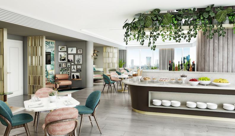 Imagen del bar/restaurante del Hotel Dorsett Gold Coast, Broadbeach. Foto 3