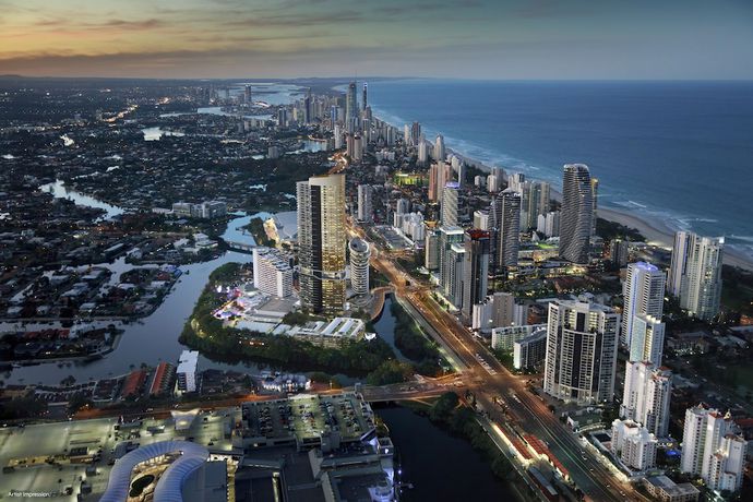 Imagen general del Hotel Dorsett Gold Coast, Broadbeach. Foto 2