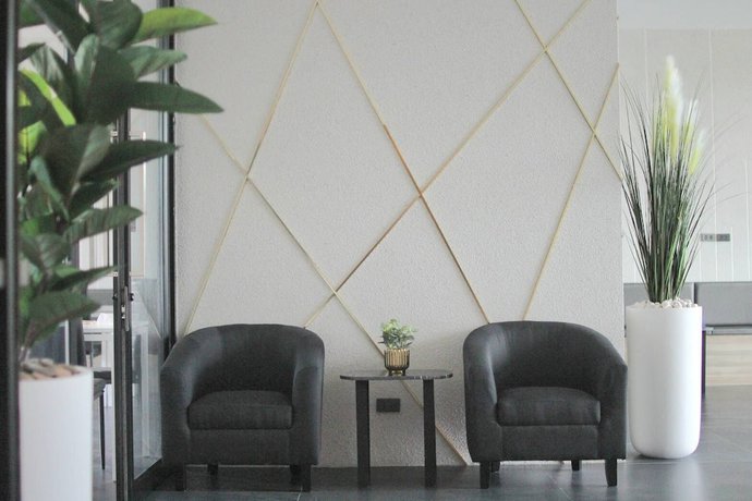 Imagen de los interiores del Hotel Double J. Foto 16