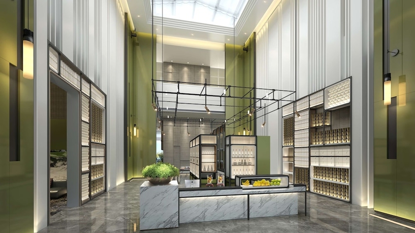 Imagen del bar/restaurante del Hotel DoubleTree by Hilton Kunming Airport. Foto 2