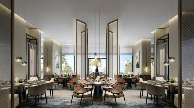 Imagen del bar/restaurante del Hotel DoubleTree by Hilton Lingshui Hot Spring. Foto 2