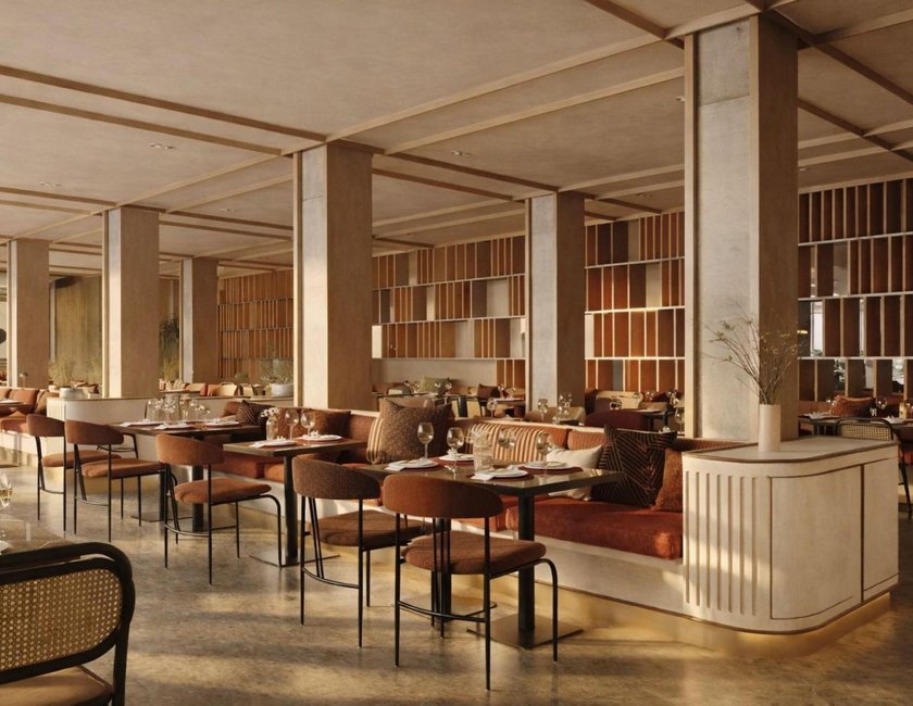 Imagen del bar/restaurante del Hotel DoubleTree by Hilton Madrid Principe de Vergara. Foto 3