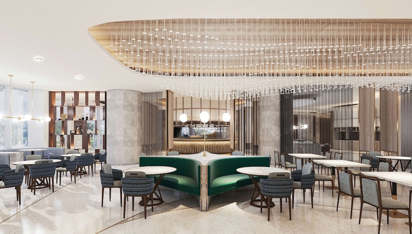 Imagen del bar/restaurante del Hotel DoubleTree by Hilton Nanning Wuxiang. Foto 2