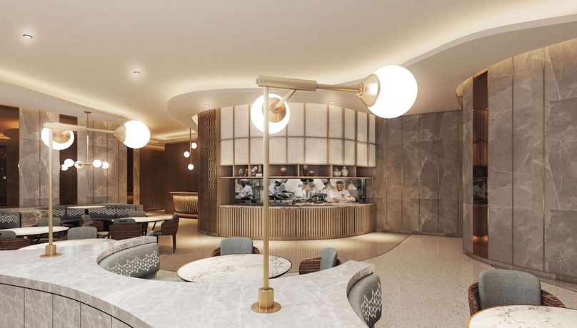Imagen del bar/restaurante del Hotel DoubleTree by Hilton Nanning Wuxiang. Foto 4