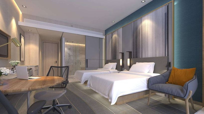 Imagen de la habitación del Hotel DoubleTree by Hilton Suzhou Wujiang. Foto 9