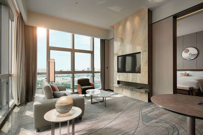 Imagen de la habitación del Hotel DoubleTree by Hilton Suzhou Wujiang. Foto 12