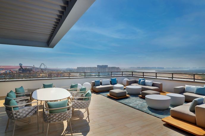 Imagen de la habitación del Hotel Doubletree By Hilton Abu Dhabi Yas Island Residences. Foto 4