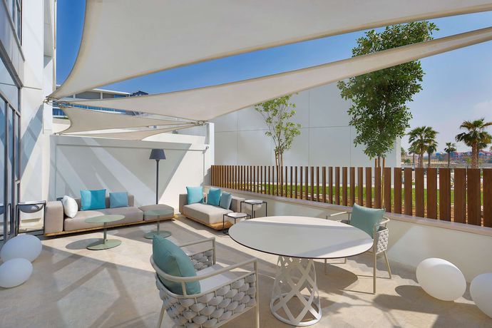 Imagen de la habitación del Hotel Doubletree By Hilton Abu Dhabi Yas Island Residences. Foto 17