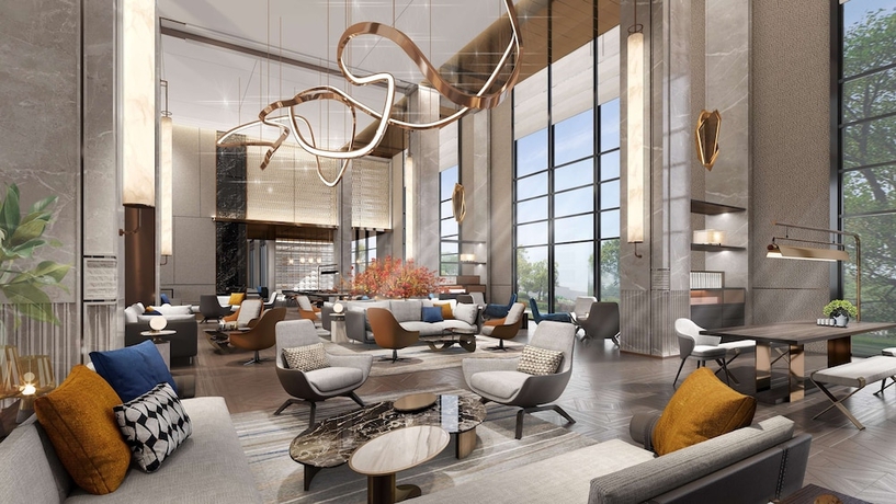 Imagen de los interiores del Hotel Doubletree By Hilton Cangnan. Foto 14