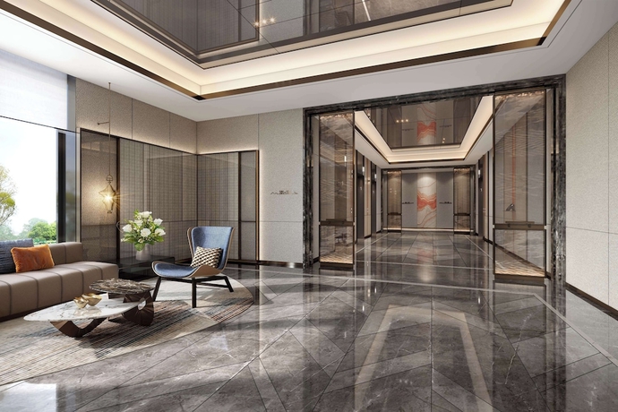 Imagen de los interiores del Hotel Doubletree By Hilton Cangnan. Foto 17