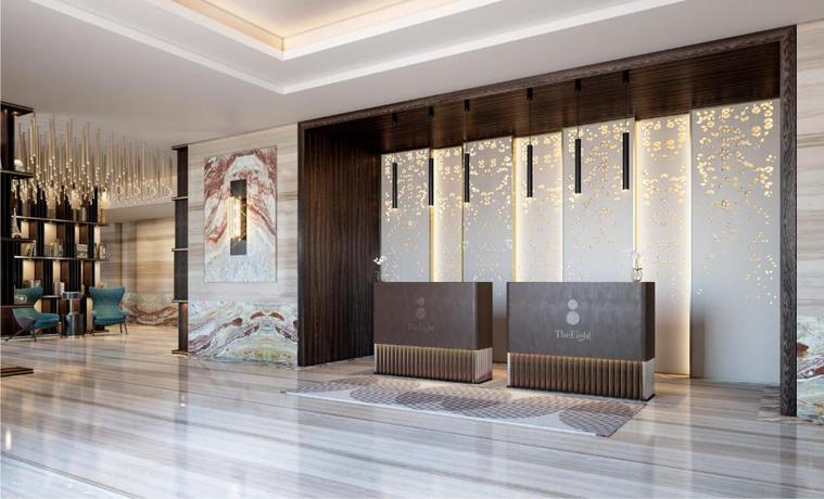 Imagen de los interiores del Hotel Doubletree By Hilton Doha Downtown. Foto 4