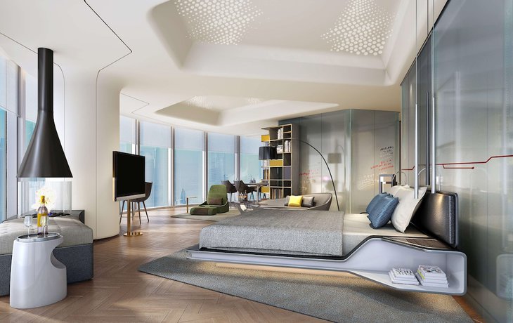 Imagen de los interiores del Hotel Doubletree By Hilton Foshan Nanhai. Foto 10