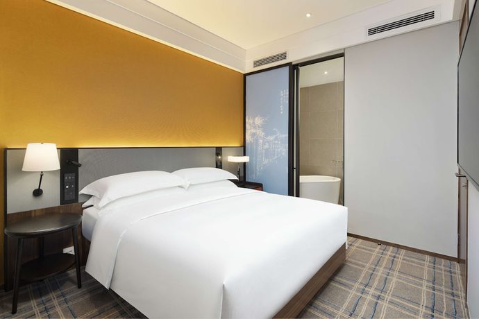Imagen de los interiores del Hotel Doubletree By Hilton Fuzhou South. Foto 16