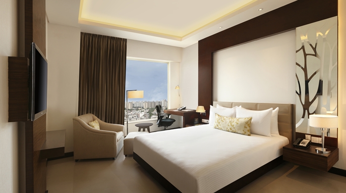Imagen de la habitación del Hotel Doubletree By Hilton Gurugram Baani Square. Foto 9