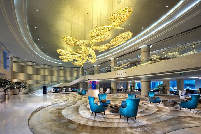 Imagen de los interiores del Hotel Doubletree By Hilton Hangzhou East. Foto 16