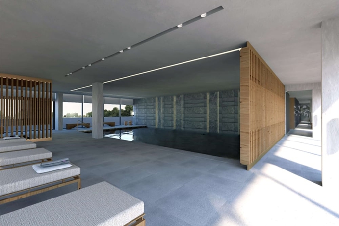 Imagen de la piscina del Hotel Doubletree By Hilton Lagoa Azores. Foto 19