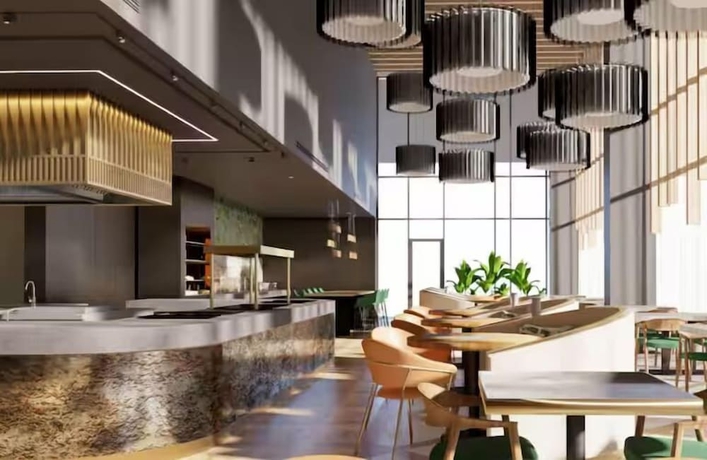 Imagen del bar/restaurante del Hotel Doubletree By Hilton Lagoa Azores. Foto 2