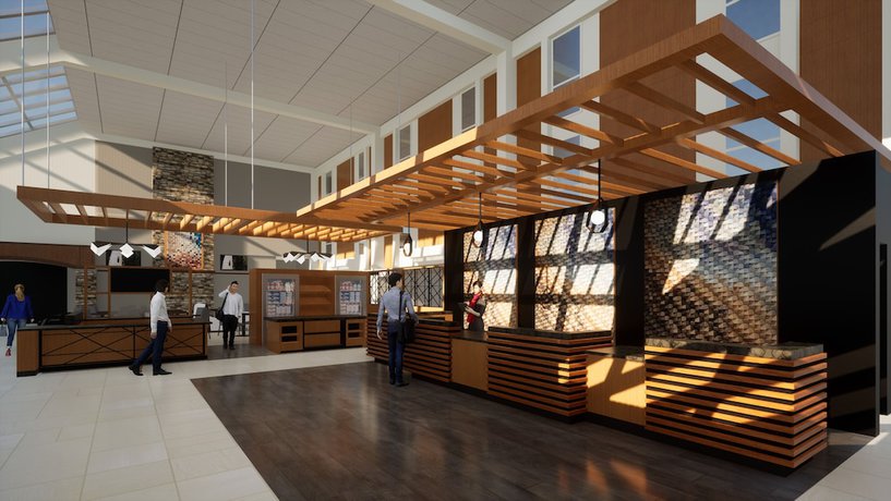 Imagen de los interiores del Hotel Doubletree By Hilton Madison East. Foto 12