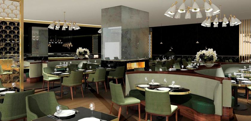 Imagen del bar/restaurante del Hotel Doubletree By Hilton Minsk. Foto 5
