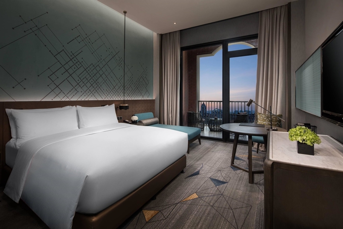 Imagen de la habitación del Hotel Doubletree By Hilton Qingdao Oriental Movie Metropolis. Foto 10