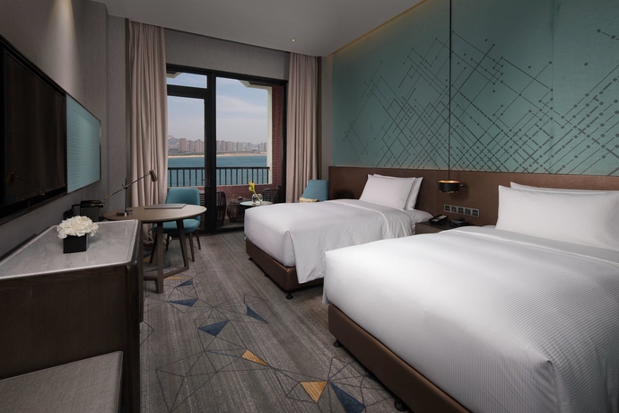 Imagen de la habitación del Hotel Doubletree By Hilton Qingdao Oriental Movie Metropolis. Foto 11