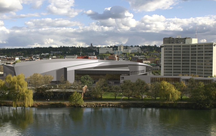 Imagen de los interiores del Hotel Doubletree By Hilton Spokane City Center. Foto 11