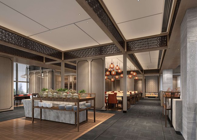 Imagen del bar/restaurante del Hotel Doubletree By Hilton Suzhou Wuzhong. Foto 3
